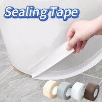 Shower Bath Sealing Strip Tape Caulk Strip merekat sendiri tahan air dinding stiker wastafel tepi pita untuk kamar mandi aksesoris dapur