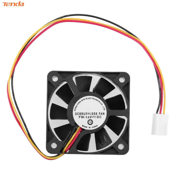 3 Pin CPU 5cm Cooling Cooler Fan Heatsinks Radiator for PC Computer 12V ...