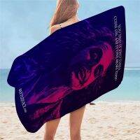 【cw】 BeetlejuiceMicrofiberBathTowelsForAdultsKidsBeachTowels140x210cmBreathableComfortSoftQuick Drying ！