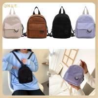 QINJUE แฟชั่น การเดินทาง เล็กไปหน่อย Bookbags นักเรียน กระเป๋าเป้สะพายหลังขนาดเล็กสำหรับผู้หญิง กระเป๋าถือ เป้สะพายหลัง