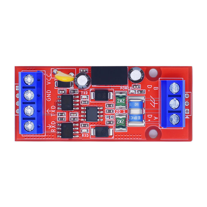 ttl-ke-rs485อินเตอร์คอนเวอร์ชั่น-ttl-ไมโครคอมพิวเตอร์แบบชิปเดี่ยว-uart-ซีเรียลพอร์ต-lightning-perlindungan-5v-3-3v-pengasingan-fotelektrik