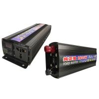 อินเวอร์เตอร์12V 220V เพียวไซน์เวฟ1000W-8000W ไฟฟ้าพลังงานแสงอาทิตย์อินเวอร์เตอร์รถพร้อมจอแสดงผล LED DC ไปยัง AC 220V หม้อแปลงแรงดันไฟฟ้า