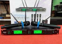 SHURE UR-4D ไมค์ลอยคู่ คลื่นสัญญาณใหม่ 803-806MHz wireless microphone UHF ไมค์โครโฟนไร้สาย4เสาอากาศยอดนิยม