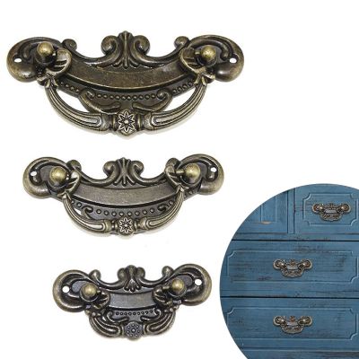 1Pcs Antique Bronze Kitchen Cabinet Door Handle Dresser Drawer Knobs Handles Cupboard Jewelry Box Pulls Furniture Knobs Hardware