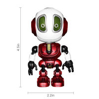 Recording Talking Robot Toy Sense Inductive Charging Robots Toys Smart LED Lights Musical Robot Educational Toys For Children