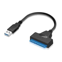 SATA to USB Cable Adapter for 2.5 Inch External HDD SSD Hard Drive SATA 7 15/22 Pin Tyep c to sata 3.0 Cable