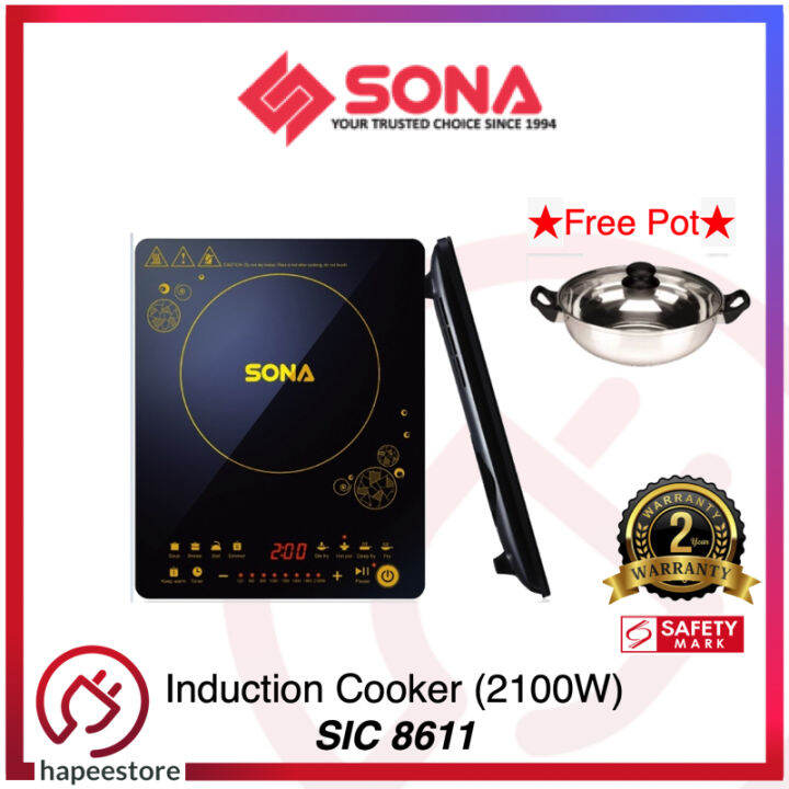 sona slim induction cooker