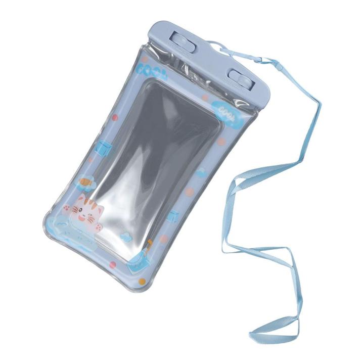 irctbv-กระเป๋าโทรศัพท์มือถือกันน้ำเคสการ์ตูนดริฟท์เหมาะสำหรับฝาครอบสำหรับดำน้ำว่ายน้ำ