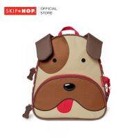 Skip Hop Zoo Pack Winter Bulldog Style กระเป๋าสะพาย เหมาะสำหรับเด็กตั้งแต่ 3 ปีขึ้นไป คาแรคเตอร์บูลด็อก