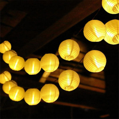 LED พลังงานแสงอาทิตย์โคมไฟนางฟ้าไฟพวงมาลัย2030ไฟ LED เชือกสำหรับสวนกลางแจ้งงานแต่งงานปาร์ตี้วันหยุดตกแต่งคริสต์มาส