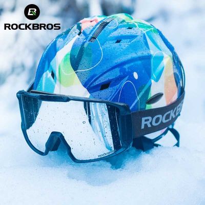 ROCKBROS Ski Goggles Double Layers Anti-Fog Snow Snowboard Glasses UV400 Windproof Eyewear Outdoor Sport Skiing Goggles