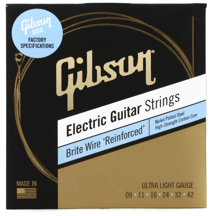 gibson-seg-bwr9-electric-guitar-string-สายกีตาร์ไฟฟ้า-เบอร์-9-แบบนิกเกิล-ของแท้-100-รุ่น-brite-wire-reinforced-ultra-lights-009-042-made-in-usa
