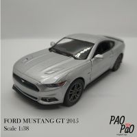 [PaoPao]โมเดลรถเหล็ก FORD MUSTANG GT 2015 ของขวัญ ของเล่น ของสะสม ของแต่งบ้าน ตั้งโชว์ ไขลานวิ่งได้