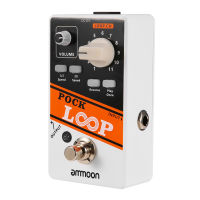 ammoon POCK LOOP Looper Guitar Effect Pedal 11 Loopers Max.330mins Recording Time Supports 1/2 &amp; 2X Speed Playback Reverse Functions True Bypass