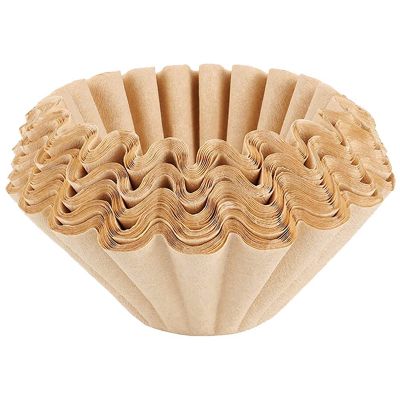 200 Count 1-4 Cup Coffee Filters Small Coffee Paper Filters Disposable Basket Filters Brown