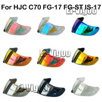 HJ20M หมวกกันน็อคโล่สำหรับ HJC C70 FG-17 IS-17 FG-ST รถจักรยานยนต์หมวกกันน็อค Visor ป้องกันรังสียูวีหมวกกันน็อครถจักรยานยนต์หมวกกันน็อค sunshield Visor