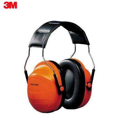 3M H31A สีส้ม ครอบหูลดเสียง NRR24 PELTOR Optime Earmuffs Over-the-Head H31A DELUXE OVER THE HEAD ORANGE NRR 24 dB