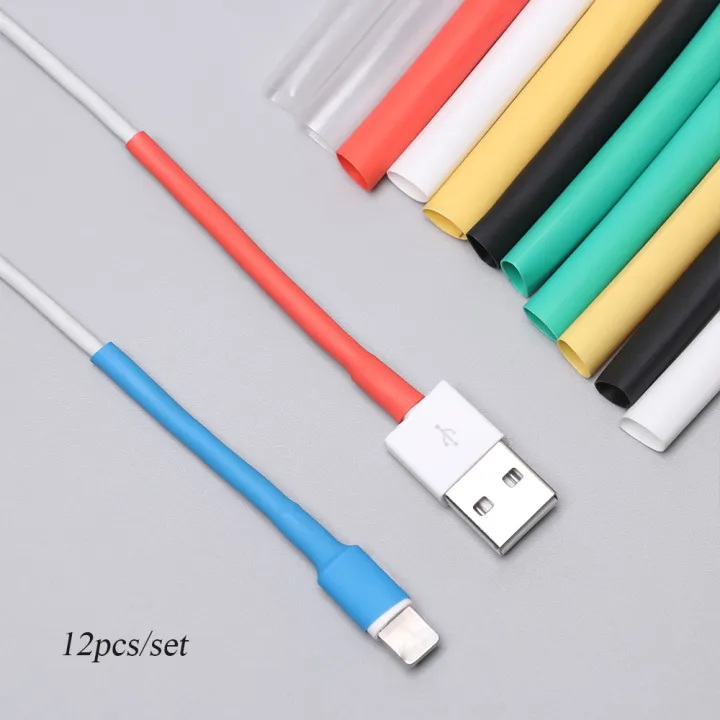 12pcs/set Wire Organizer USB Cable Protector Saver Cover Protector Tube Saver  Cover For iPhone Charger Cable USB Cord New | Lazada PH