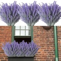 Simulation Artificial Flower 1pc 37cm 5 Heads Per Bundle Artificial Lavender