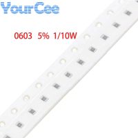 200pcs 0603 SMD Resistor 5% 1/10W 2 3 3.6 3.9 4.3 9.1 12 91 220 910 1K8 16K 110K 160K 1M2 3M 3M6 3M9 4M3 5M6 6M8  8M2 10M ohm