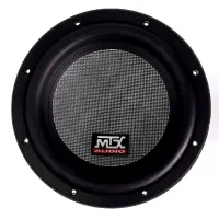 ลำโพงซับวูฟเฟอร์ติดรถยนต์ 10”นิ้วลำโพงเบส Subwoofer ยี่ห้อ MTX รุ่น T810-44 Thunder 8000 Series เบสหนัก เหล็กหล่อ วอยซ์คู่ ขนาด 10นิ้ว