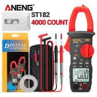 ANENG PN200 Digital Clamp Meter Multimeter Ammeter Voltage Tester 4000 Counts DC/AC 600A Current Car Hz Capacitance NCV Ohm Test Electrical Trade Tool