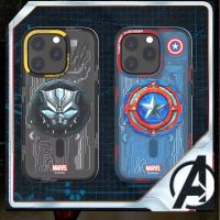 TURTLE BRAND ของแท้100% Marvel เคส iPhone สำหรับ IPhone14pro Magsafe,เคส14Promax 14 14 14Plus 13Promax ฝาครอบ IPhone13 13pro ฝาหลังป้องกันรอยนิ้วมือ MY-A006ป้องกันการตกเต็มรูปแบบ