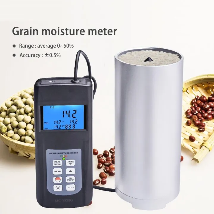 MC7828G / JEDTO เครื่องวัดความชื้นเมล็ดธัญพืช Digital Grain Moisture