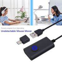 ZZOOI 2 in 1 Mouse Jiggler Mover USB Drive-free Undetectable Mouse Movement Simulator