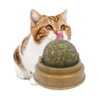 Catnip Balls Wall Stick-on Ball Toy For Cats To Lick Edible Healthy Chew Toys Natural Catnip Ball Helps To Promote Digestion Toys