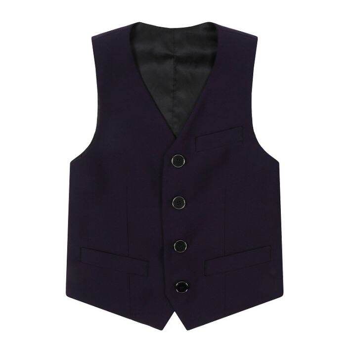 good-baby-store-boys-dress-suit-vest-children-39-s-formal-black-vest-piano-performance-clothes-kids-gentleman-school-party-waistcoats-cosume