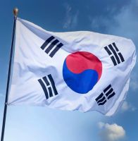 Free Shipping Kor Kr South Korea Flag 90x150cm High Quality Polyester Large Korean National Banner For Decoration Pipe Fittings Accessories