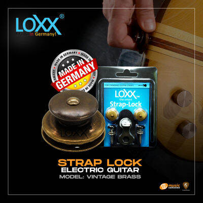 ที่ล็อคสายสะพาย LOXX STRAP LOCK-ANTIQUE BRASS #45136.05000