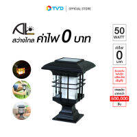 ของแท้100% SOLAR GARDEN LIGHT โคมไฟโซล่าสำหรับตกแต่งสวน ไฟปักสนาม โคมไฟตะเกียง พลังงานแสงอาทิตย์ ทำงานอัตโนมัติ  Warmlight by TV Direct