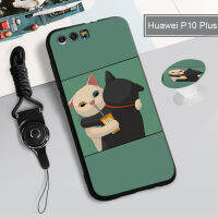 ?เคสเคสซิลิโคนป้องกันทุกส่วนของ Huawei P10 Plus/P20/P20 Pro/Y5 2017/Y5 2018/Y5 Lite 2018/Y5 Prime 2018เคสนิ่มพร้อมห่วงและเชือก