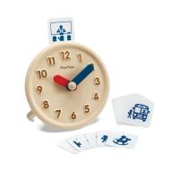 PlanToys Activity Clock ของเล่นเพื่อการศึกษาและการเรียนรู้ สำหรับเด็ก 4 ขวบขึ้นไป