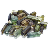 พลอย ก้อน ทัวร์มาลีน ดิบ แท้ ธรรมชาติ ( Natural Tourmaline ) หนักรวม 50 กะรัต