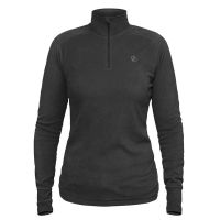 Fjallraven Skare Half Zip Women - Dark Grey เสื้อกันหนาว เสื้อแขนยาว