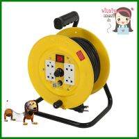 ล้อเก็บสายไฟ 4 ช่อง ELECKTA ET-SA1520 3600 วัตต์ 20 เมตร เหลืองEXTENSION CORD REEL ELECKTA ET-SA1520 4-OUTLET 3600W 20M YELLOW **หมดแล้วหมดเลย**