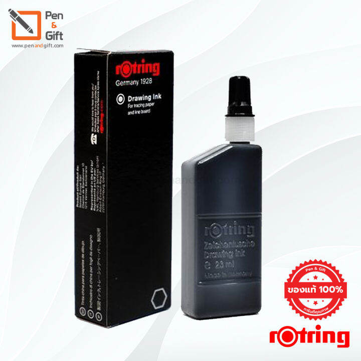 5-pcs-rotring-drawing-ink-bottle-23ml-black-white-blue-red-and-green-5-ชิ้น-หมึกขวด-rotring-สำหรับปากกาเขียนแบบ-isograph-หมึกดำ-ขาว-น้ำเงิน-แดง-เขียว-หมึกขวด-penandgift