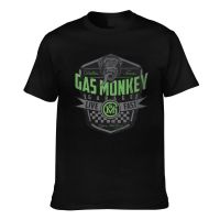 Novelty Tshirts Gas Monkey Garage Live Fast Funny Pattern Printed Tee