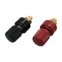 Red black 6mm Brass Posts Terminal Blocks Power Supply M6 Terminals Welding Machine Inverter Post Connector Electrical Connectors