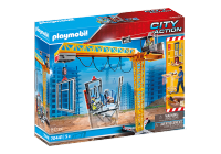 Playmobil 70441 RC Crane with Building Section เพลย์โมบิล เครนก่อสร้าง บังคับด้วยรีโมทคอนโทรล พร้อมชิ้นส่วนโครงสร้างตึก