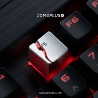 ZOMO PLUS F5 Is Rotten  Refresh "Titanium Alloy F5" Aluminum Mechanical Keyboard Metal Translucent Keycap Personality Design Basic Keyboards