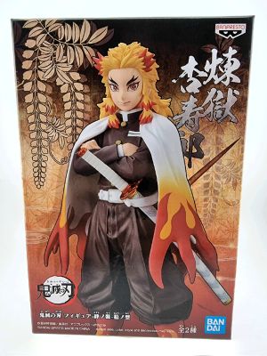 Bandai(ใหม่)DEMON SLAYER:KIMETSU NO YAIBA FIGURE - DEMON SERIES VOL.10 - B:KYOJURO RENGOKU(เคียวจูโร่ เรนโงคุ)