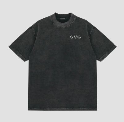 Savage.bkk- SAVAGE BKK CLO Faded Black T-Shirt