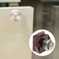 Drawers Magnetic Lock Door Catch Keyless Latch Stainless Steel Cupboard Abs Latches