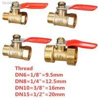 ✴✸ Brass small ball valve 1/8 quot; 1/4 39; 39; 3/8 39; 39; 1/2 39; 39; Female/Male Thread Brass Valve Connector Joint Copper Pipe Fitting Coupler Adapter