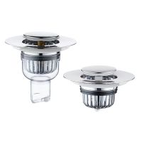 Detachable Bathtub Drain Stopper Bathroom Shower Sink Drain Plug Push-type Bounce Cores Drain Filter Bounce Cores Y1QB