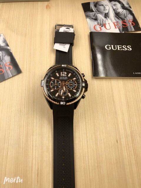 นาฬิกาแบรนแท้ของguess-รุ่นใหม่ล่าสุดพร้อมอุปกรณ์ครบ-รับประกันสินค้า-1-ปี